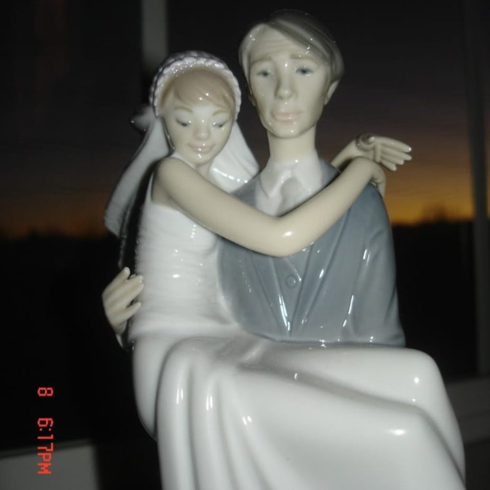 "Vintage Lladro Wedding Over the Threshold Figurine Figure Statue 5282 w/ Box"